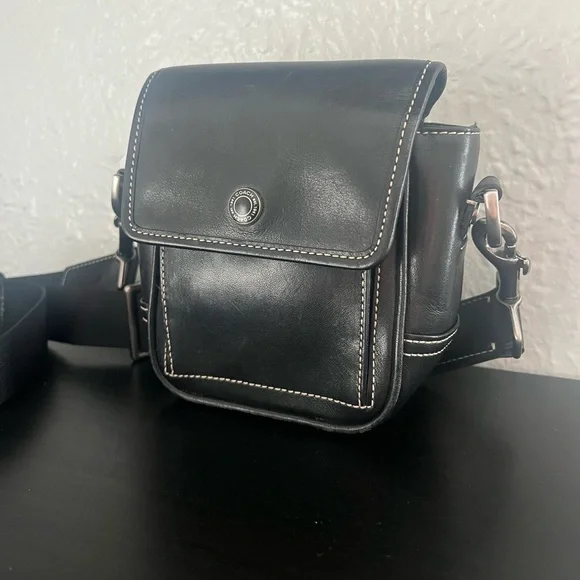 Coach Vintage Rare Legacy Mini Crossbody Purse - Picture 4 of 11